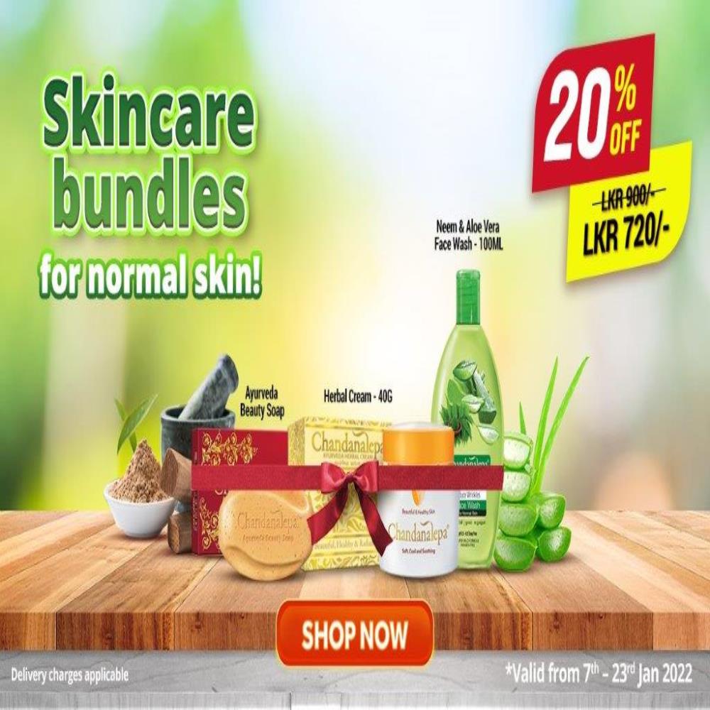 Skincare Bundles For Normal Skin with Neem & Aloe Vera Face wash
